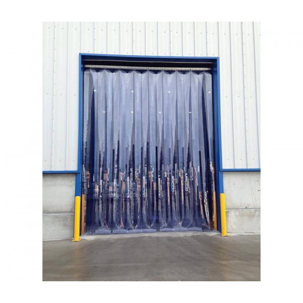 ПВХ завіси. Стрічка 2,0х200мм. (ребриста) для промислових штор