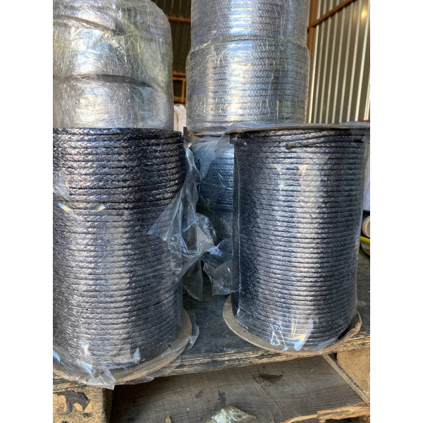 Набивка ТМГ 14х14 мм (терморасширенный графит) ГОСТ 5152-84