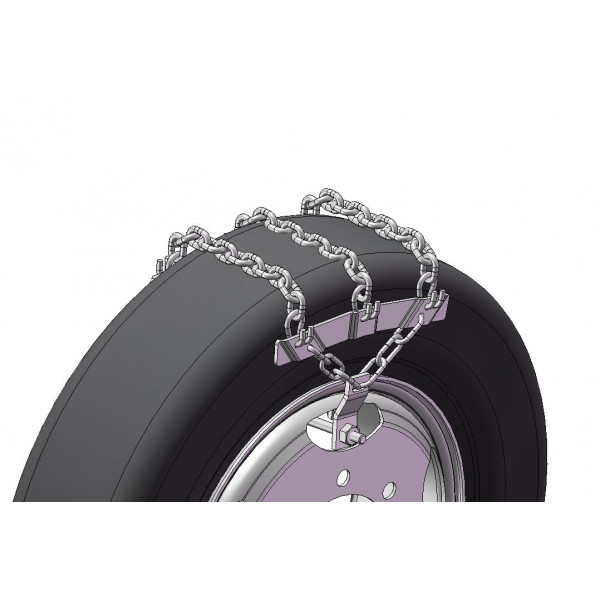Ланцюги протиковзання на колеса для вантажівок