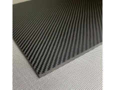 Карбон листовий 2 мм 500х600 мм Twill вуглепластик 