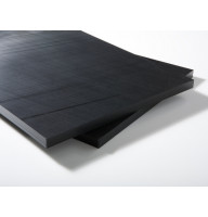 Капролон 10 мм листовий 1000х1000 мм (чорний поліамід PA-6)