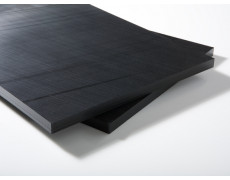 Капролон 60 мм листовий 1000х2000 мм (чорний поліамід PA-6)