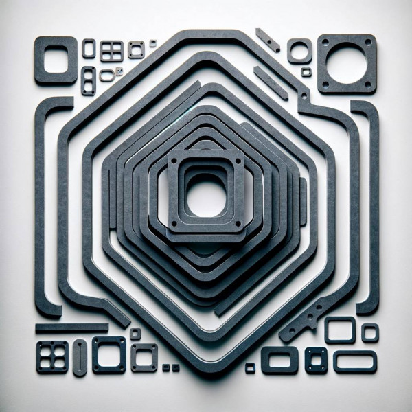 Прокладки из паронита. Изготовление (порезка в размер)