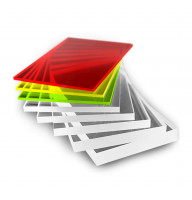 Оргстекло (+порезка). Акрил листовой прозрачный