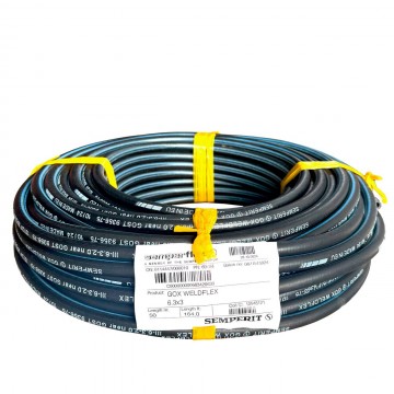 Рукав III-6,3-2,0 GOX Weldflex напорный для газовой сварки (кислород) SEMPERIT