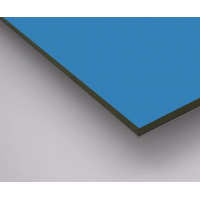 Композитна алюмінієва панель 3 мм, RAL 3005 блакитний (порізка за розміром)