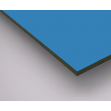 Композитна алюмінієва панель 3 мм, RAL 3005 блакитний (порізка за розміром)