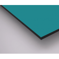 Композитная алюминиевая панель 3 мм, RAL 5018 бирюзовый (порезка по размеру)