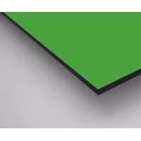 Композитна алюмінієва панель 3 мм, RAL 6018 зелений (порізка за розміром)