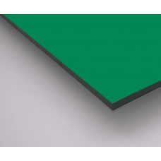 Композитна алюмінієва панель 3 мм, RAL 6024 зелений (порізка за розміром)