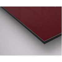 Композитна алюмінієва панель 3 мм, RAL 3004 бордовий (порізка за розміром)