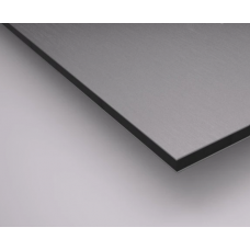 Композитна алюмінієва панель 3 мм, RAL 3103 срібло яскраве (порізка за розміром)