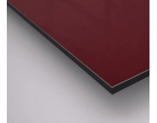 Композитная алюминиевая панель 3 мм, 1500х5800 мм (RAL 3004 бордовый)