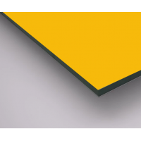 Композитна алюмінієва панель 3 мм, 1250х5800 мм (RAL 1003 жовтий)