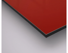 Композитная алюминиевая панель 3 мм, 1500х5800 мм (RAL 3020 красный)