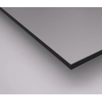 Композитная алюминиевая панель 3 мм, 1500х5800 мм (RAL 9006 серебро)