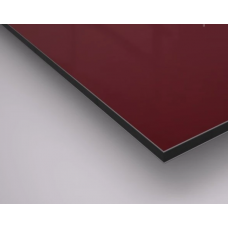 Композитная алюминиевая панель 3 мм, RAL 3004 бордовый (порезка по размеру)