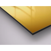 Композитна алюмінієва панель 3 мм, 1500х5800 мм (RAL золото дзеркальне)