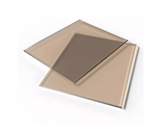 Полікарбонат 4 мм монолітний листовий 1025х1015 мм (бронзовий)