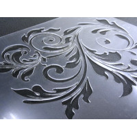 Трафарет из оргстекла (акрила)