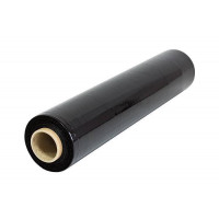 Стрейч пленка 500мм. длина 350м. (черная, 3кг.) вторичная