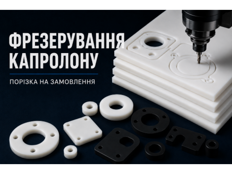 Фрезерування капролону - порізка на замовлення