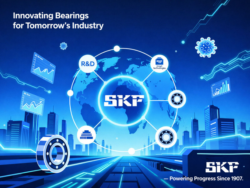 В SKF стремятся успеть за быстрым развитием рынка подшипников