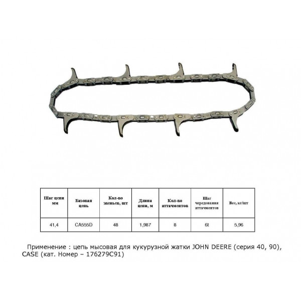 Ланцюг AN102009 (HELVIC)