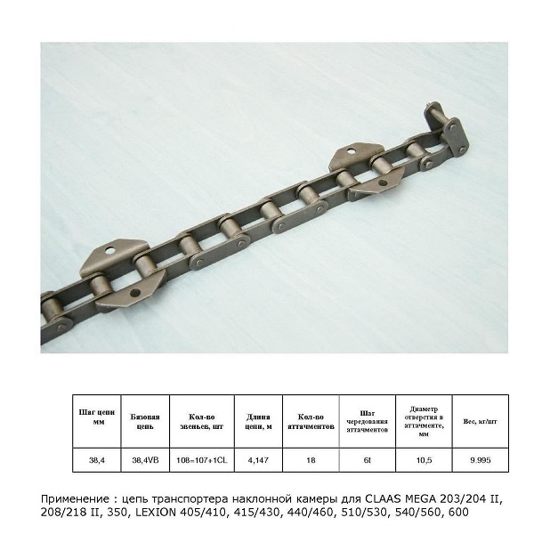 Ланцюг 5201960 (ТПК) (HELVIC)