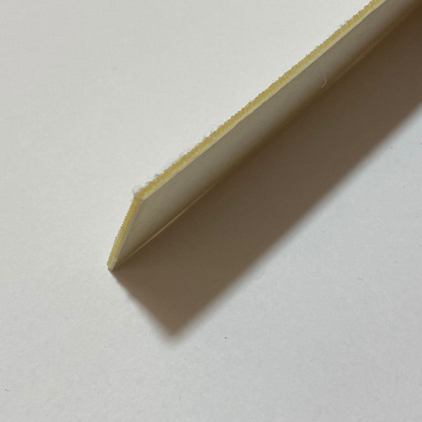 Стрічка поліуретанова 1,5мм. PU харчова (біла) транспортерна 