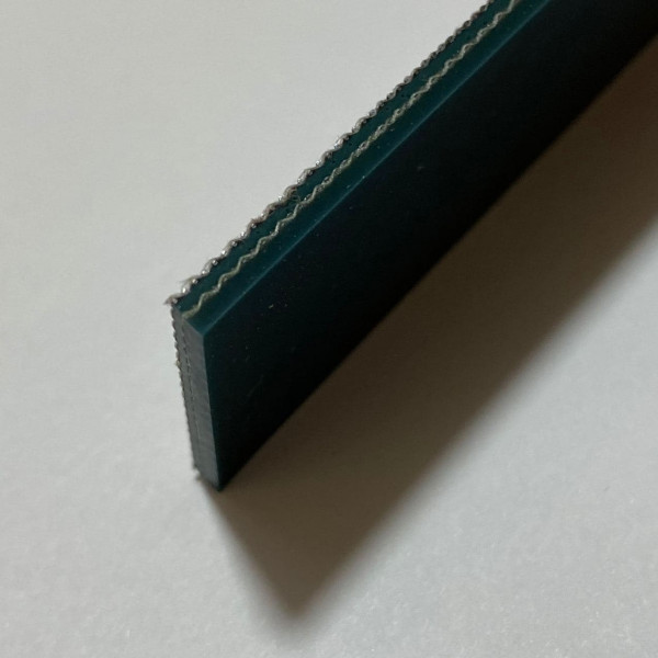 Стрічка ПВХ 2мм. (зелена) транспортерна 