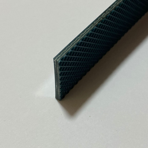 Стрічка ПВХ 3мм. (зелена) двустороня транспортерна 