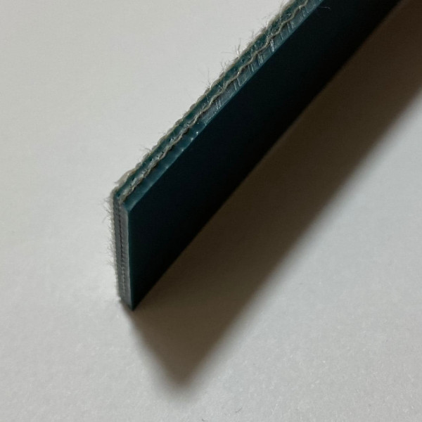 Стрічка ПВХ 3мм. (зелена) транспортерна 