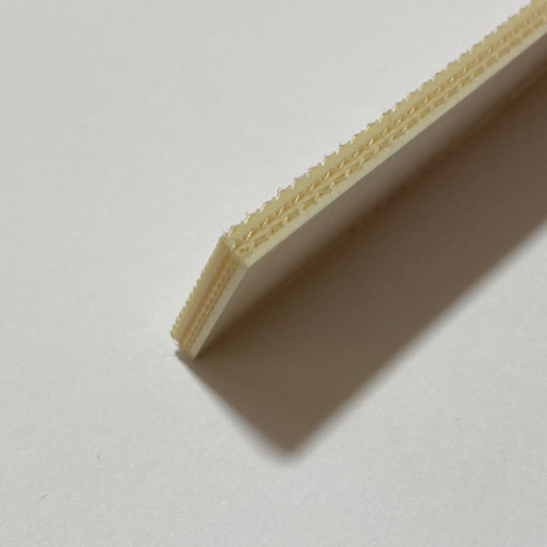 Лента ПВХ 4мм (белая). Пищевая транспортерная. 