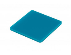 Акрил 5 мм лист 2050х3050 мм (непрозорий, бірюзовий)