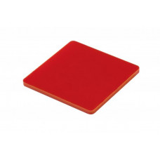 Акрил 5 мм лист 2050х1525 мм (непрозорий, червоний)