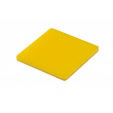 Акрил 5 мм лист 2050х1525 мм (непрозорий, жовтий)