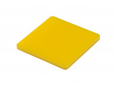 Акрил 5 мм лист 2050х1525 мм (непрозорий, жовтий)