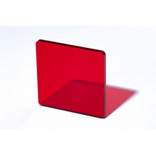 Акрил 3 мм лист 1025х3050 мм (прозорий, червоний)