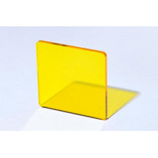 Акрил 3 мм лист 1025х3050 мм (прозорий, жовтий)