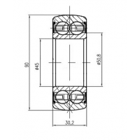 Подшипник 3209 NPPB AH02