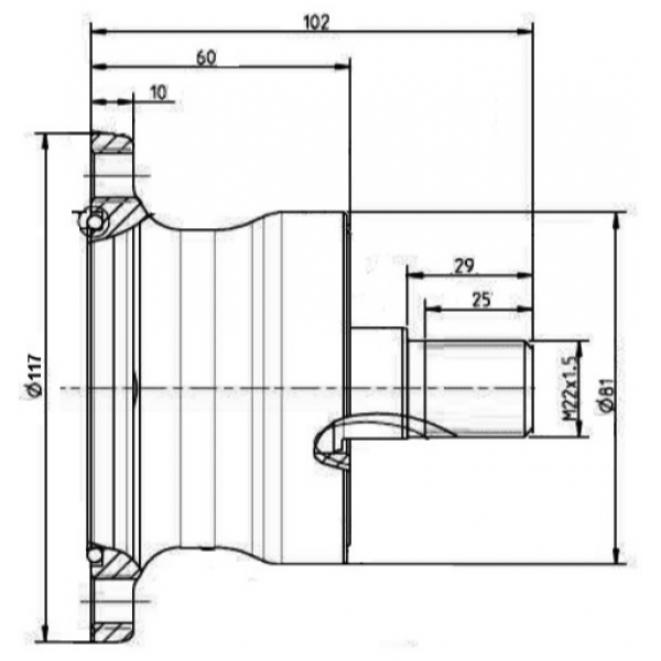 Подшипник BAA 0004