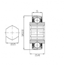 Підшипник 205 KRRB2