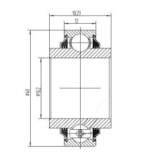 Підшипник 203 KRR2-R3