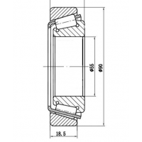 Подшипник JLM 506849/10