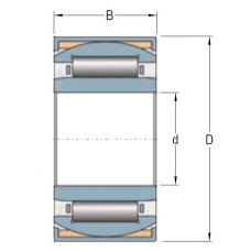 Підшипник PNA 20/42