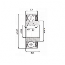 Підшипник 204 PY3