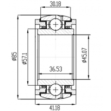 Підшипник GW 209 PPB13