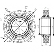 Корпус с подшипником 792701.4