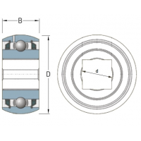 Подшипник GW 211 PPB3
